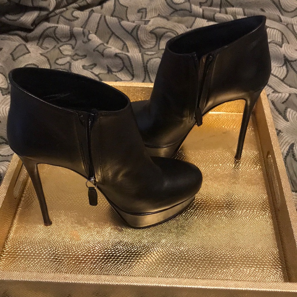 Sanctum platform stiletto booties. Worn once!!!!